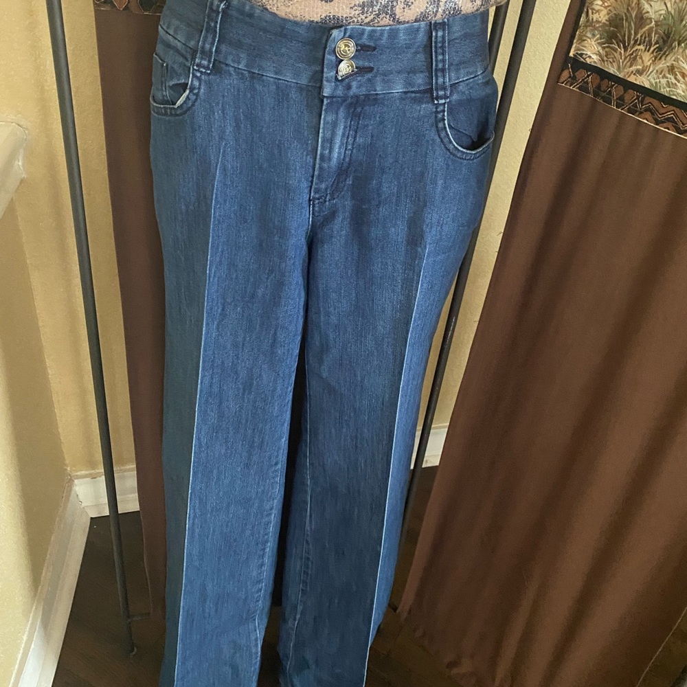 Women’s Michael Kors waist high wide leg Jeans